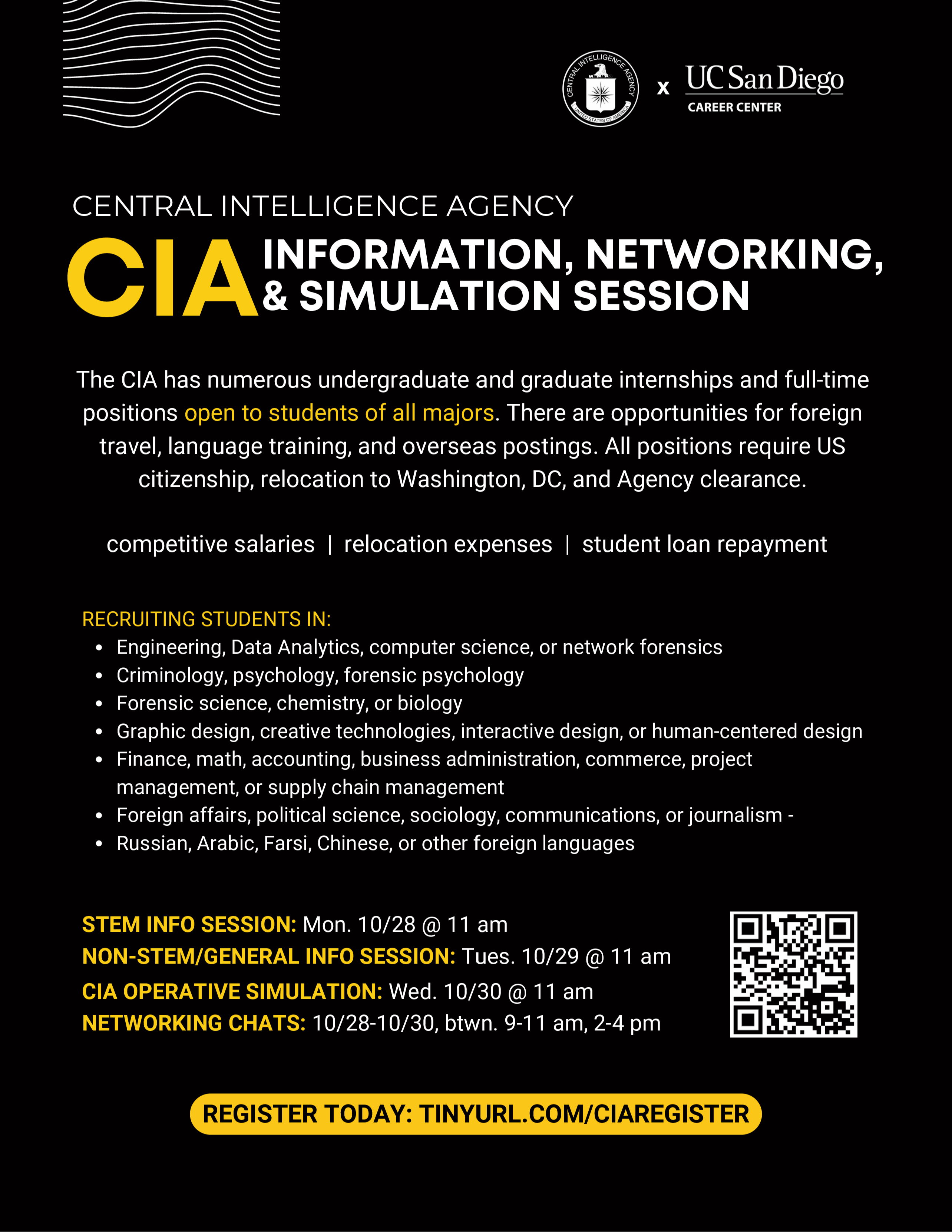 CIA flyer